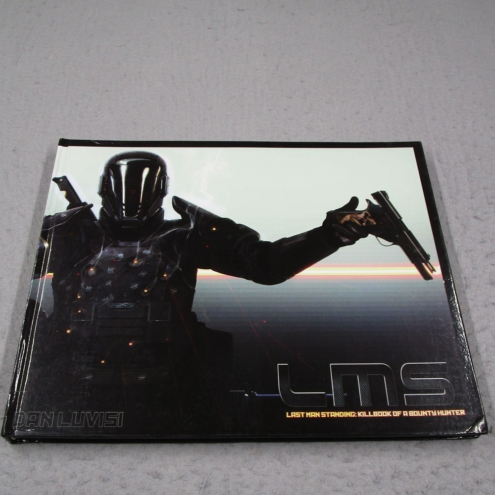 LMS Last Man Standing Killbook of a Bounty Hunter Dan Luvisi Hardcover Art Book